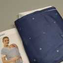 Momcozy Baby Wrap Carrier, Ergonomic Infant Slings for Newborn to Toddler 8-35 lbs, Adjustable Baby Wrap for Adult Fits Sizes XXS-XXL, Easy to Wear Baby Carriers, Starry Sky