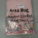 Lahome Boho Floral 2x6 Pink Bathroom Runner Rugs Non Slip Washable,Soft Runners for Hallways,Indoor Carpet Runner with Rubber Backing for Bedside Entryway Kitchen Laundry(Pink,2x6)