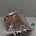 6-Piece Rattan Christmas Tree Collar - 33" Rustic Farmhouse Tree Skirt- Xmas Tree Base Cover for Christmas Decoration- Woven Holiday Tree Ring Accessory for Home, Living Room (Brown, 33 in)