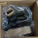 Caddytek CaddyLite 11.5 V3 Golf Push Cart - Lightweight Aluminum 3-Wheel Foldable Golf Bag Cart with Quad-Fold Frame, EVA Wheels, Adjustable Handle, Foot Brake, Mesh Net, Umbrella & Drink Holder (Black)