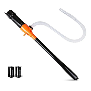 HORUSDY Battery Portable Battery Operated Gas & Water Pump, Powered Fuel Transfer Pump, 2.2GPM Gasoline & Liquid Siphon Pump, Automatic Gas Pump for Gas Can & Tank, Handheld Liquid Transfer Pump