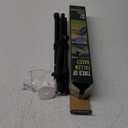 Golf Bag Stand Attachment Foldable Legs Only | Portable Attachable Stand | Legs Only | Golf Gifts for Mens Golfer Accessories | Preventing Cart Bag Falls & Club Damage (Black)