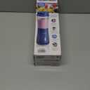 Hamilton Beach Portable Blender for Shakes and Smoothies, 14 Oz BPA Free Travel Cup & Lid, Durable Stainless Steel Blades, Personal Smoothie Blender, Blue, 51132G