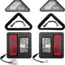 LED Headlight Kit Rear LED Compatible with Bobcat 751 753 763 773 863 864 873 883 963 A220 A300 S130 S150 S160 S175 S185 S205 S220 S250 S300 S330 T140 T180 T190 T200 T250