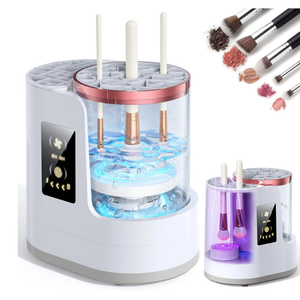 Electric Makeup Brush Cleaner Machine with Automatic Cleaning and Drying