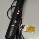 Hair Styler Hair Dryer Brush - 110,000 RPM High-Speed Hot Air Styler,Multi Stylers with Auto-Wrap Curler, Professional Blow Dryer Brush for Fast Curling Volumizing Straightening Styling(Black-Golden)