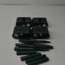 2025 Solar Ultrasonic Animal Repellent Sonic Fortress Pro Raccoon Repellent Cat Repeller Deer Deterrent with Flash Light Motion Sensor to Keep Squirrel Rabbit Dog Skunk Out of Garden Yard (Pack of 4)