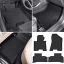 Floor Mat for Hyundai Tucson 2016 2017 2018 2019 2020 2021 Heavy Duty Rubber Front+Rear Car Liner Carpet All Weather Custom Fit Waterproof Odorless (Black 4PCS)