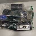 Heavy Duty Silicone Intercooler Boot Kit Compatible with 2004-2005 Chevrolet GMC 6.6L Duramax LLY Black