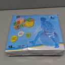 PlayZap Hopper Balls for Kids 3-8, 18 Inches Bouncy Ball with Handle, 18" Inflatable Bouncing Hopper, 45cm Jumping Toys, Garden Hopping Toys Girls Boys Gifts (Purple)