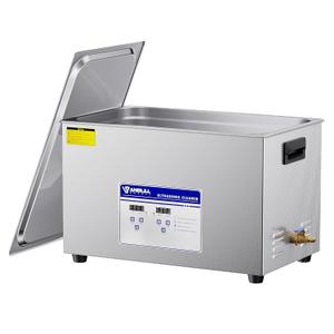 Anbull 30L/8Gal 600W Industrial Ultrasonic Cleaner Machine with 304 Stainless Steel and Digital Timer Heater for Wrench Tools Industrial Parts Mental Instrument Apparatus Cleaning, 100S