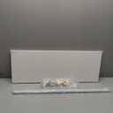 FIRJOY Wall Mounted Clothes Rack, with Top Shelf and Hanging Rod, Heavy Duty (White, 1 PACK 11.8" x 31.4")