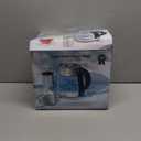 CHEFMAN Electric Kettle - 1.2L 1500W Hot Water Tea Pot with Infuser, BPA Free, Auto Shut Off, Boil-Dry Protection, Removable Lid, LED Light, Cordless Glass Electric Tea Kettle  Stainless Steel