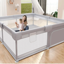 Baby Playpen 50x50 Inch, Play Pens for Babies and Toddlers Baby Fence Play Yards for Indoor & Outdoor with Breathable Mesh Anti-Fall Playpen