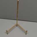 Red Co. Decorative Tripod Plate Stand and Art Holder Easel in Gold Finish - 14" h