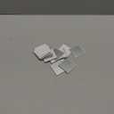 Jetec 25 Pcs Mini Size Acrylic Square Mirror Adhesive Small Square Mirror Tiles for Crafts and DIY Projects Supplies (2 Inches)
