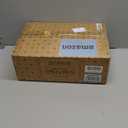 Martha Stewart Medium Soft Feather Down 100% Cotton 500 Thread Count Damask Stripe Embroidered Queen Size Set of 2 (White)