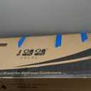 10L0L Golf Cart Windshield for Club Car DS 2000.05-UP | 4mm Thick Clear Polycarbonate Foldable Shield with Anti-UV Protection & Military-Grade Impact Resistance