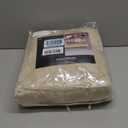 Beautyrest Plush to Sherpa Reversible Electric Blanket, Built-in Soft Button Controller, Auto Shut Off, Multi Heat Setting, UL Certified, Machine Washable Heated Throw, 50x60 Oatmeal