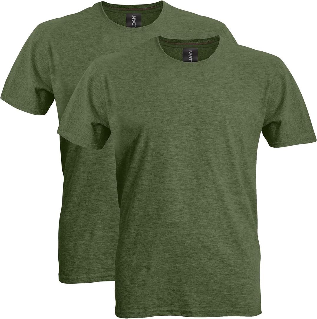 Gildan Adult Softstyle Cotton T-Shirt, Style G64000, Multipack (X-Large)