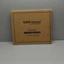 GraduationMall 11x14 Diploma Frame with Purple over Gold Mat or Display 15x18 Certificate without Mat,Solid Wood & UV Protection Acrylic,Cherry Finish with Gold Trim