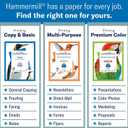 Hammermill Printer Paper, 20 Lb Copy Paper, 11 x 17-1 Ream (500 Sheets) - 92 Bright, Made in the USA, 105023R