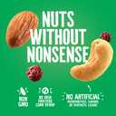 Emerald Nuts Cashews and Almonds with Dried Cranberries 7 Ct (1-Pack) | 100-Calorie Individual Packs of Nut Blend and Dried Fruit | Kosher Certified, Non-GMO, Contains No Artificial Preservatives, Flavors or Synthetic Colors (EXP 06/25/26)