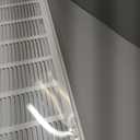 HVAC Premium 32 x 24 Duct Opening Steel Return Air Filter Grille, for 1-inch Filter, Removable Door, Flat Stamped HVAC Vent Cover Grille, Outer Dimensions 34.5 x 26.5