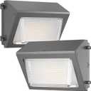 80W LED Wall Pack Light, 11375LM Outdoor Wall Light, 2 Pack
5000K Daylight, Industrial Waterproof, Glass Lens Outdoor Security Lighting for Yard Warehouse Garage