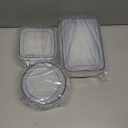 16 Piece Food Storage Set Includes Air-Tight Locking Lids