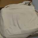 Amazon Basics Lightweight Super Soft Breathable Brushed Microfiber 4 Piece Bed Sheet Set with 14-Inch Deep Pockets, Wrinkle Resistant, Queen, Beige, Solid