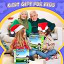 HopeRock Hover Soccer Ball Toys for 3-12 Year Old Boys Girls, Indoor and Outdoor Creative Toys for Toddlers with Foam Bumper, Birthday Gifts for 3 4 5 6 7 8+ Year Old Children's