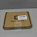 goldenwarm 10 Pack Brushed Brass Cabinet Pulls Drawer Handles Gold Kitchen Hardware - Brass Cabinet Handles Bathroom Hardware Drawer Pulls 4in Hole Centers