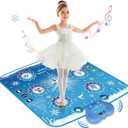Frozen Toys Dance Mat for Girls  Bluetooth Light-Up Musical Floor Mat with 4 New Game Modes, Adjustable Volume, 2025 New Gift for Girls Ages 3-12 Birthday & Christmas