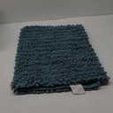 Yimobra Bathroom Rugs Non Slip Washable 32x20 Inch - Ultra Soft Absorbent Chenille Bath Mat, Quick Dry Shaggy Floor Carpet for Tub Shower, Teal Blue Home Decor Accessories