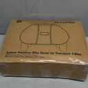 Zettum Bike Cover for Transport 3 Bike - 600D Travel Bike Covers for Bikes on Rear Bike Rack Heavy Duty & Waterproof, Outdoor Full Bicycle Rack Cover for 3 Bikes on Car Hitch Storage