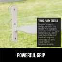 GORILLA GRIP Cat Window Perch, Foldable Cat Window Hammock Bed with 6 Large Suction Cups, Cordless Indoor Wall Shelves, Strong Metal Frame Holds 40lbs, Reversible Washable Sherpa Cover, Large Beige