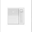 Legrand Adorne Home Lighting Dimmer Light Switch, Paddle Dimmer (1, White, Without Wall Plate)