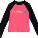 Hurley Girls' Long Sleeve Rash Guard