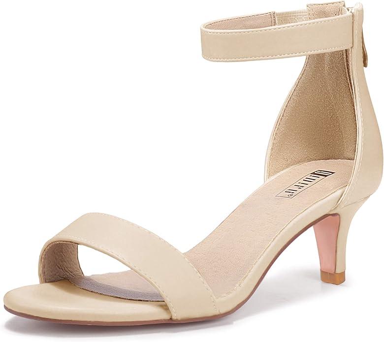 IDIFU Women's Beige Sandals 8.5
