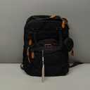 BabbleRoo Diaper Bag Backpack - Baby Essentials Travel Tote - Multi Function Water Resistant Diaper Bag, Travel Essentials Baby Bag with Changing Pad, Stroller Straps & Pacifier Case - Unisex, Black (26L)