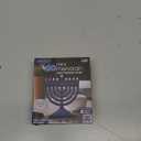 Rite Lite Go Mini Blue Electric Menorah - Light It Anywhere! Chanukah Jewish Holiday Party Favors Decorations with USB C Cable, Judaica Modern Hanukkah Gifts Festival of Lights