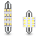 12 Volt LED Interior Dome Lights Bulb 31mm 42mm for Car RV Camper and Trunks,License Plate Light