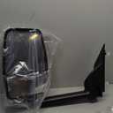 Driver Side Tow Mirror Compatible with 2003-2019 Chevy Express/GMC Savana 1500 2500 3500, Left Side Manual Folding Adjustable Towing Van Mirrors Replacement