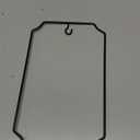 Ornament Display Stand Hanger Rack Hook Chrismas Ornament Party Decoration Holder Air Plant Flower Pot Hanging Terrarium Home Office Decoration(D-Style)