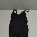 SHAPERX Women's Seamless Shapewear Bodysuit Tummy Control Body Shaper Waist Snatching Body Suit, SZ5218-2-Black, L/ XL