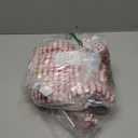 6 Sets Christmas Whisk Baking Supplies Gifts Sets Include Stainless Steel Whisk, Greeting Card, Snowfall Pine Branch, Plaid Towel, Rope for Xmas Neighbor Employee Stocking Stuffer Cooking (8 Inch)