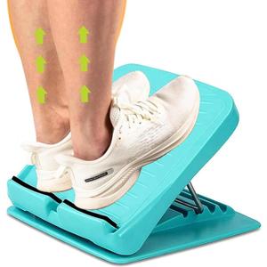 Slant Board, Adjustable Incline Board and Calf Stretcher, Stretch Board for Stretching Tight Calves or Plantar FasciitisFoot Stool Adjustable Strength Training Equipment Leg Exercise Machines (Blue)
