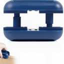Edge Banding Trimmer with [Tungsten Carbide Blades] & ABS Body, Pneumatic Edge Banding Cutter for Laminate, Melamine, Wood, PVC, Veneer - Double Edge Operation (Blue)