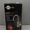 InSinkErator HOT250 Instant Hot Water Dispenser System, Single-Handle Faucet in Satin Nickel with 2/3-Gallon Stainless Steel Tank, H250SN-SS